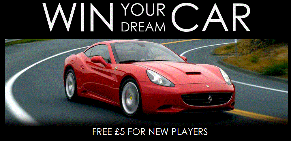 Win your dream supercar competition