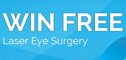 Win free laser eye surgery