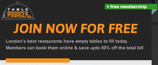Londons Best Restaurants at up to 50% discount